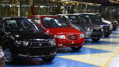 قیمت انواع خودرو در بازار ایران